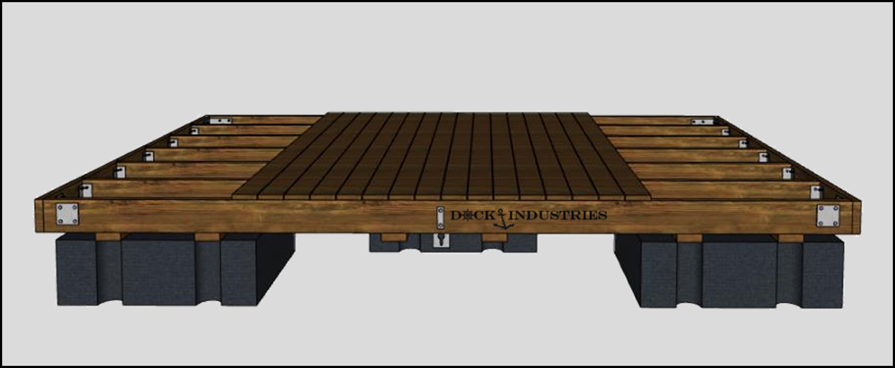 Ensemble de quai Heavy Duty 12'X16'